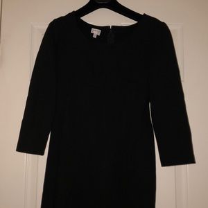 Armani collezioni long sleeve black dress
